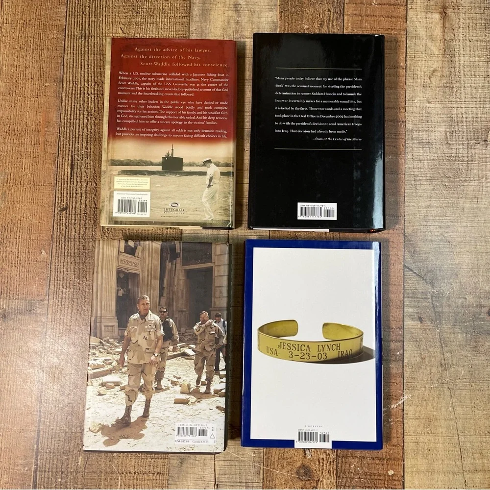 Military Soldier History Biography Book Bundle Nonfiction Memoir War Espionage